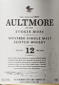 歐摩福吉莫斯12年蘇格蘭單一麥芽威士忌(Aultmore of the Foggie Moss Aged 12 Years Single Malt Scotch Whisky, Speyside, UK)