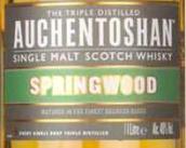 歐肯特軒春木蘇格蘭單一麥芽威士忌(Auchentoshan Springwood Single Malt Scotch Whisky, Lowlands, UK)