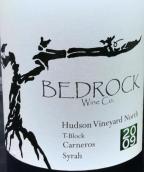 基巖酒莊哈德森園T區(qū)西拉干紅葡萄酒(Bedrock Wine Co. Hudson Vineyard T-Block Syrah, Carneros, USA)