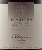 金士頓酒莊勒咋黑皮諾紅葡萄酒(Kingston Family Vineyards Alazan Pinot Noir, Casablanca Valley, Chile)