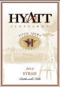 海厄特酒莊西拉紅葡萄酒(Hyatt Vineyards Syrah, Rattlesnake Hills, USA)