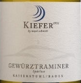 基弗酒莊花束瓊瑤漿晚收?白葡萄酒(Weingut Kiefer Bukettweine Gewurztraminer Spatlese?, Kaiserstuhl, Baden, Germany)