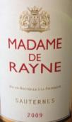 唯儂酒莊萊恩夫人貴腐甜白葡萄酒(Madame de Rayne, Sauternes, France)