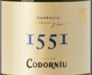 科多紐酒莊1551天然干型卡瓦起泡酒(Codorniu 1551 Brut Nature Cava, Cava, Spain)