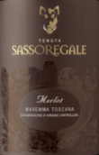 薩索萊格拉梅洛紅葡萄酒(Tenuta Sassoregale Merlot Maremma Toscana, Italy)