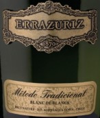 伊拉蘇酒莊傳統法白中白自然極干型起泡酒(Errazuriz Metodo Tradicional Blanc de Blancs Brut Nature, Aconcagua Costa, Chile)