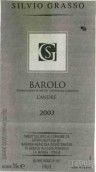 格羅索酒莊安德烈巴羅洛紅葡萄酒(Silvio Grasso L'Andre Barolo DOCG, Piedmont, Italy)