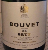 布韋拉杜拜1851極干型起泡酒(Bouvet-Ladubay 1851 Brut, Loire, France)