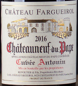 法格洛酒莊安東尼特釀紅葡萄酒(Chateau Fargueirol Cuvee Antonin, Chateauneuf-du-Pape, France)