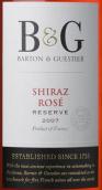 巴顿嘉斯蒂西拉桃红葡萄酒(Barton & Guestier Reserve Shiraz Rose, Vin de Pays d'Oc, France)