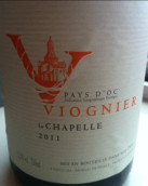 夏貝勒父子酒莊維歐尼干白葡萄酒(Domaine Chapelle & Fils Viognier, Languedoc-Roussillon, France)