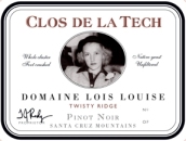 泰克莊園洛伊絲路易斯園曲脊黑皮諾干紅葡萄酒(Clos de la Tech Domaine Lois Louise Twisty Ridge Pinot Noir, Santa Cuz Mountains, USA)