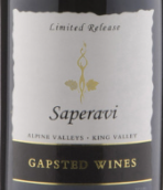 盖普斯提限量发行晚红蜜红葡萄酒(Gapsted Limited Release Saperavi, Alpine Valleys, Australia)