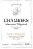 錢伯斯密斯卡岱甜白葡萄酒（托卡伊）(Chambers Rosewood Vineyards Muscadelle(Tokay), Rutherglen, Australia)