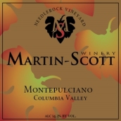 馬丁斯科特針巖園蒙特布查諾干紅葡萄酒(Martin Scott Needlerock Vineyard Montepulciano, Columbia Valley, USA)