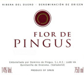 平古斯副牌派斯紅葡萄酒(Dominio de Pingus Flor de Pingus Tinto del Pais, Ribera del Duero, Spain)