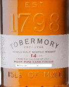 托伯莫里14年波特桶陳蘇格蘭單一麥芽威士忌(Tobermory Aged 14 Years Port Pipe Cask Finish Single Malt Scotch Whisky, The Isle of Mull, UK)