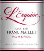 芙蘭梅耶酒莊艾斯奇夫紅葡萄酒(Chateau Franc-Maillet L'Esquive, Pomerol, France)