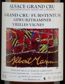 阿伯曼酒莊富騰特級園老藤瓊瑤漿甜白葡萄酒(Albert Mann Grand Cru Furstentum Vieilles Vignes Gewurztraminer, Alsace Grand Cru, France)