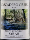 阿塔斯卡德羅溪綠谷莊園西拉干紅葡萄酒(Atascadero Creek Green Valley Vineyards Syrah, Russian River Valley, USA)