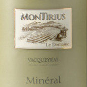 夢迪斯礦物干白葡萄酒(Montirius Mineral, Vacqueyras, France)