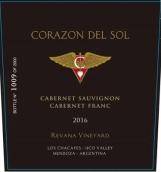 太陽(yáng)之心酒莊瑞瓦納園赤霞珠品麗珠混釀紅葡萄酒(Corazon del Sol Revana Vineyard Cabernet Sauvignon-Cabernet Franc, Los Chacayes,  Argentina)