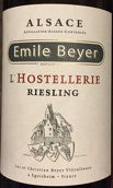 愛(ài)彌拜爾莊園旅館特釀雷司令干白葡萄酒(Domaine Emile Beyer Riesling Cuvee de L'Hostellerie, Alsace, France)