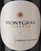 嘉斯山酒莊赤霞珠紅葡萄酒(MontGras Cabernet Sauvignon, Central Valley, Chile)