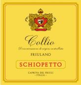 史歐蓓朵酒莊弗留利白葡萄酒(Schiopetto Friulano Collio DOC, Friuli-Venezia Giulia, Italy)