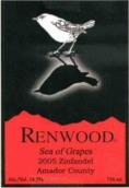 紅杉海葡萄干紅葡萄酒(Renwood Zinfandel Sea of Grapes, Amador County, USA)