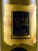 歐克諾酒莊灰皮諾干白葡萄酒(Oak Knoll Pinot Gris, Willamette Valley, USA)