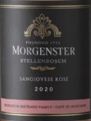 摩根斯特酒莊桑嬌維塞桃紅葡萄酒(Morgenster Estate Sangiovese Rose, Stellenbosch, South Africa)