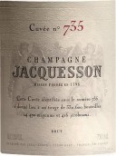 雅克森735干型香檳(Jacquesson Cuvee N 735 Brut Champagne , Champagne, France)