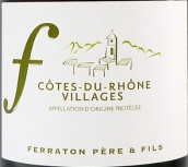 菲拉顿父子酒庄罗讷河谷丘村红葡萄酒(Ferraton Pere et Fils, Cotes du Rhone Villages, France)