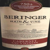 貝靈哲主干赤霞珠干紅葡萄酒(Beringer Main & Vine Cabernet Sauvignon, California, USA)