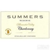 Summers Estate Wines Stuhlmuller Vineyards Reserve Chardonnay, Alexander Valley, USA
