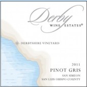 德比灰皮諾干白葡萄酒(Derby Wine Estates Pinot Gris, Central Coast), USA)