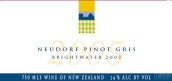 魯?shù)婪蚓魄f明水灰皮諾白葡萄酒(Neudorf Brightwater Pinot Gris, Nelson, New Zealand)