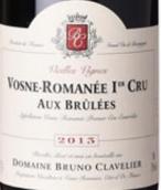 利刃酒莊布魯利園老藤紅葡萄酒(Domaine Bruno Clavelier Aux Brulees Vieilles Vignes, Vosne-Romanee Premier Cru, France)