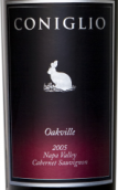 科尼略奧克維爾赤霞珠干紅葡萄酒(Coniglio Wines Oakville Cabernet Sauvignon, Napa Valley, USA)