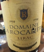 拉卡萊爾酒莊利哈克紅葡萄酒(Domaine la Rocaliere, Lirac, France)