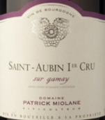 帕特里克·米奧蘭蘇佳美（圣歐班一級園）干紅葡萄酒(Domaine Patrick Miolane Sur Gamay, Saint-Aubin Premier Cru, France)