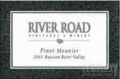 River Road Vineyards Pinot Meunier, Russian River Valley, USA