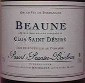 普諾尼-博訥爾酒莊圣愿園（伯恩村）白葡萄酒(Domaine Pascal Prunier-Bonheur Clos Saint Desire, Beaune, France)