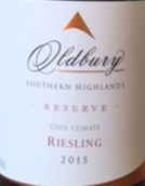 蘇頓園酒莊奧德伯里珍藏雷司令白葡萄酒(Southern Highland Wines Oldbury Reserve Riesling, Southern Highlands, Australia)