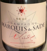 萨德侯爵极干型香槟(Marquis de Sade Brut, Champagne, France)