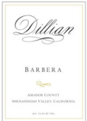 狄里安酒莊巴貝拉干紅葡萄酒(Dillian Wines Barbera, Shenandoah Valley, USA)