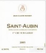 波塞蘇爾佳瑪一級園干白葡萄酒(Jean-Claude Boisset Sur Gamay, Saint-Aubin, France)