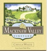 麥基諾卡玉佳甜白葡萄酒(Mackinaw Valley Vineyard Cayuga White, Illinois, USA)