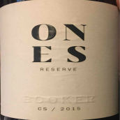 布克一號珍藏赤霞珠紅葡萄酒(Booker Vineyard Ones Reserve Cabernet Sauvignon, Paso Robles, USA)